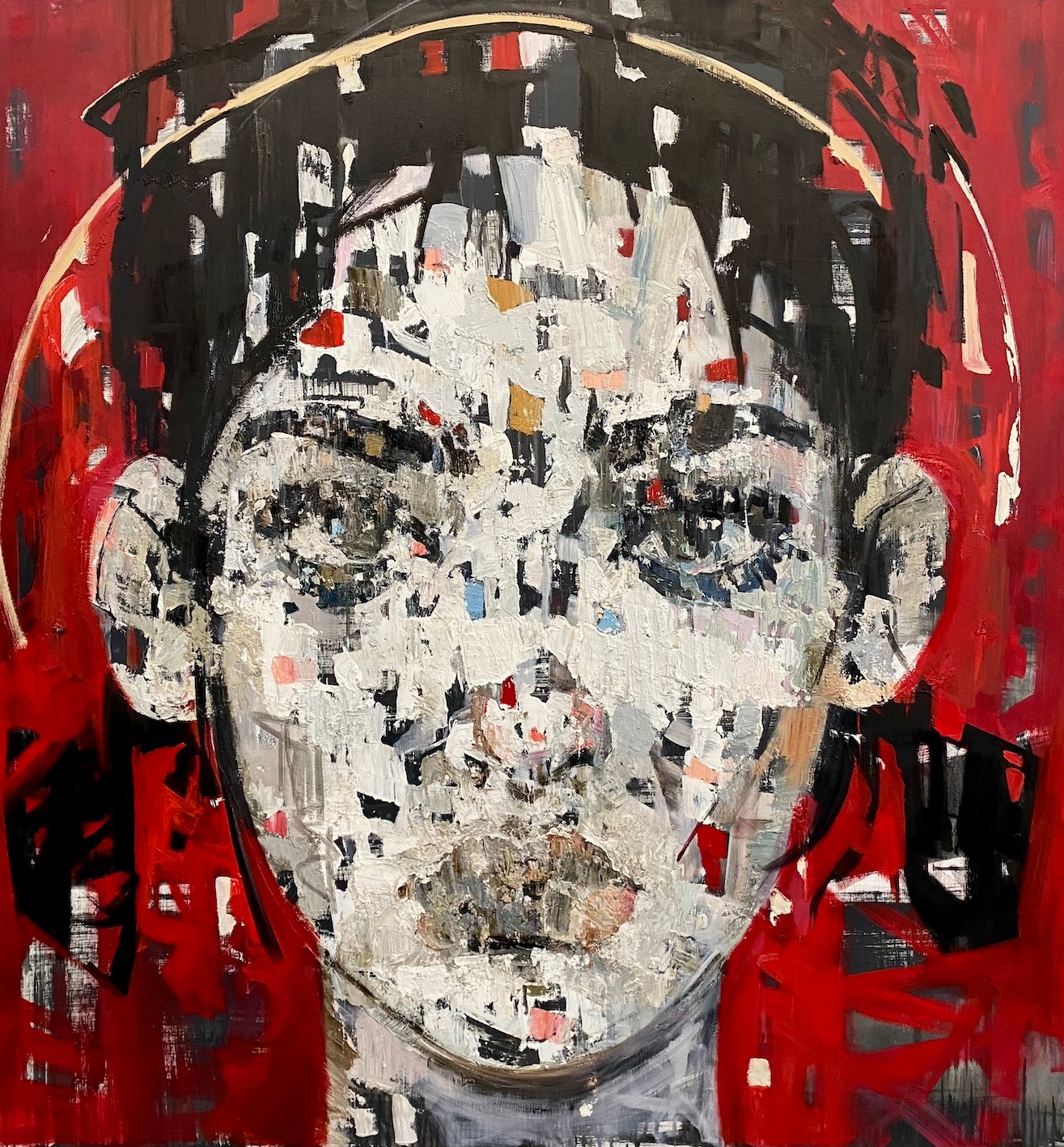 Olio su tela. 105x100 copia