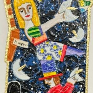 Francesco Musante, Ladri di lune nel golfo (sfondo bianco/sfondo blu)