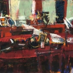 Peter Bartlett, Pastelli - On the red table