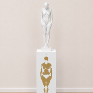 Siamo solo prodotti, bianco porcellana